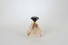 Kristal Şampanya Siyah Kapak Şişe 10x5x12cm