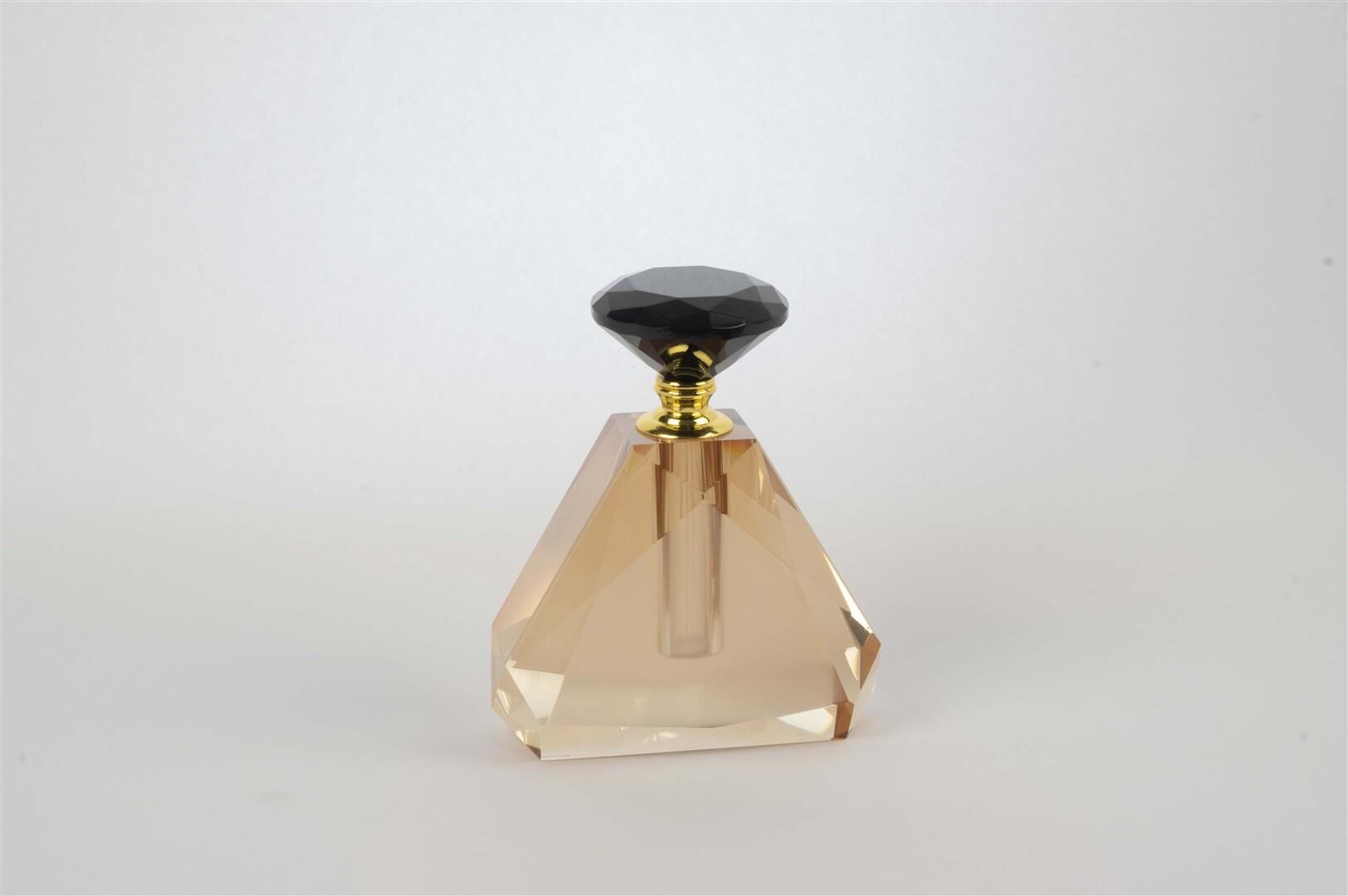 Kristal Şampanya Siyah Kapak Şişe12x5x15cm