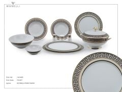 Wanelli Kuvars 60 Parça Yemek Takımı