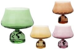 Rolly Ayaklı Renkli 4lü Kup