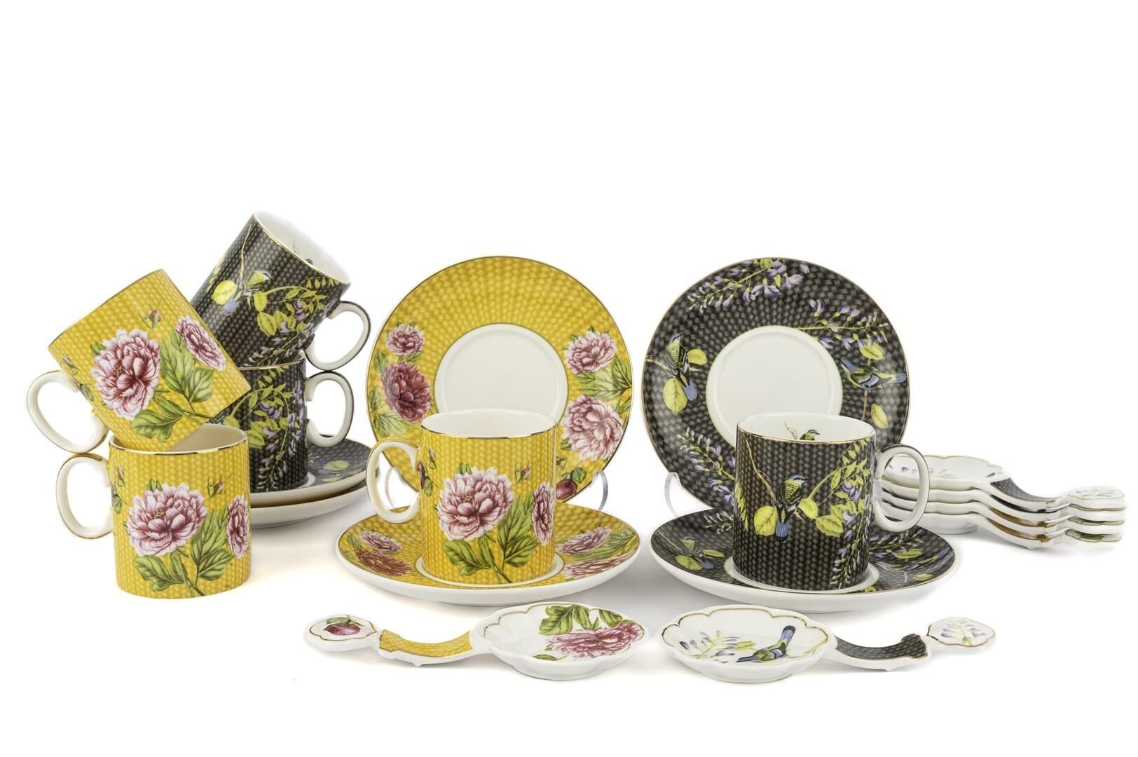 Karen 6lı Kahve Fincanı Seti 18prç 100cc