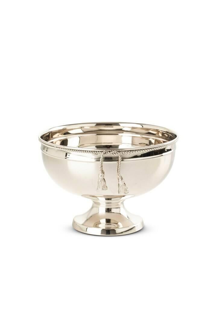 Halat Detay Yuvarlak Metal Kase 16*23 cm