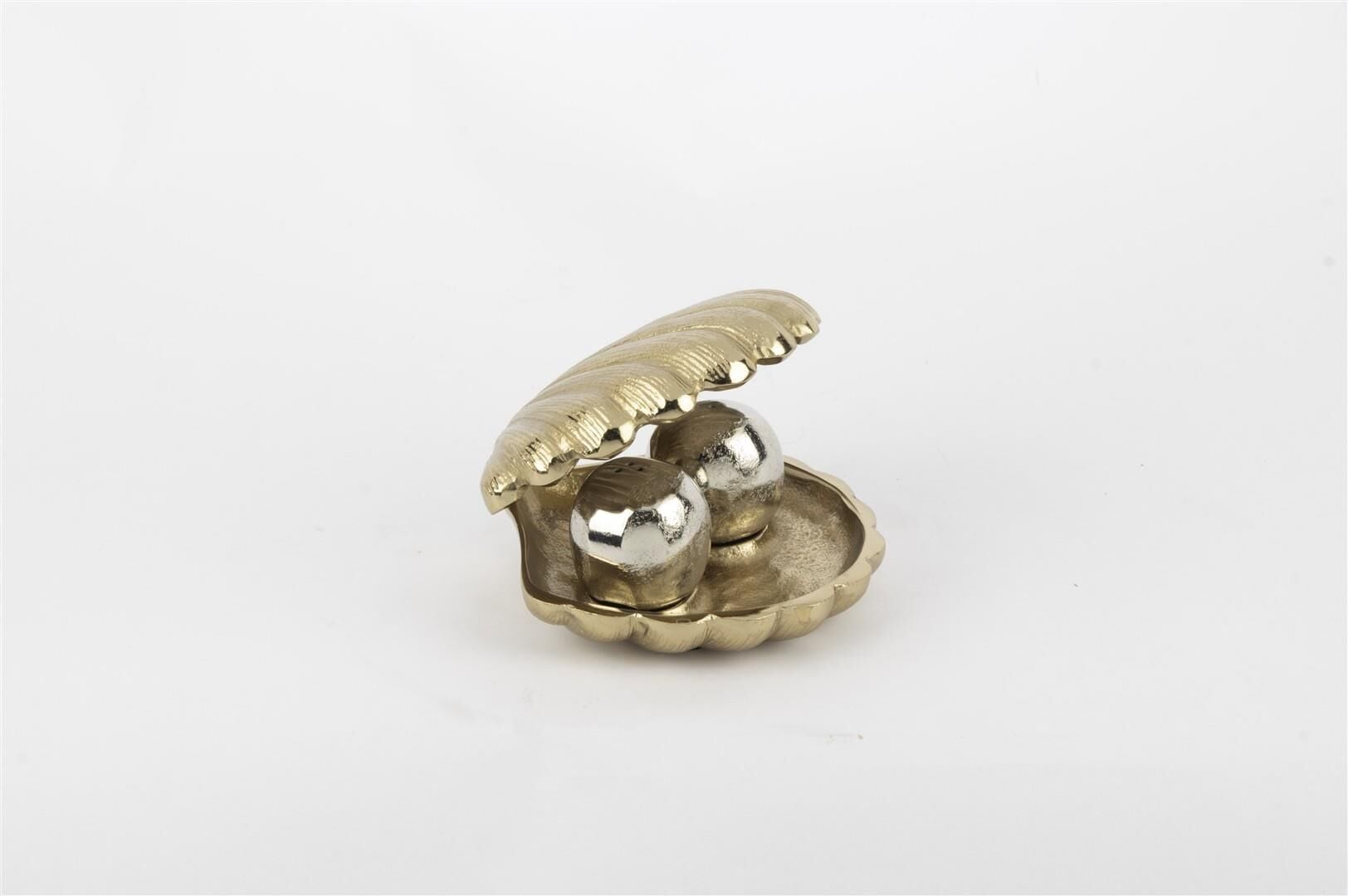 Antik Gold Silver Tuzluk 13x10cm