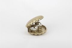 Antik Gold Silver Tuzluk 13x10cm