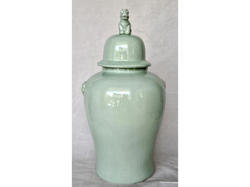 Green Crack Aslanlı Büyük Kup 46x46x87 Cm