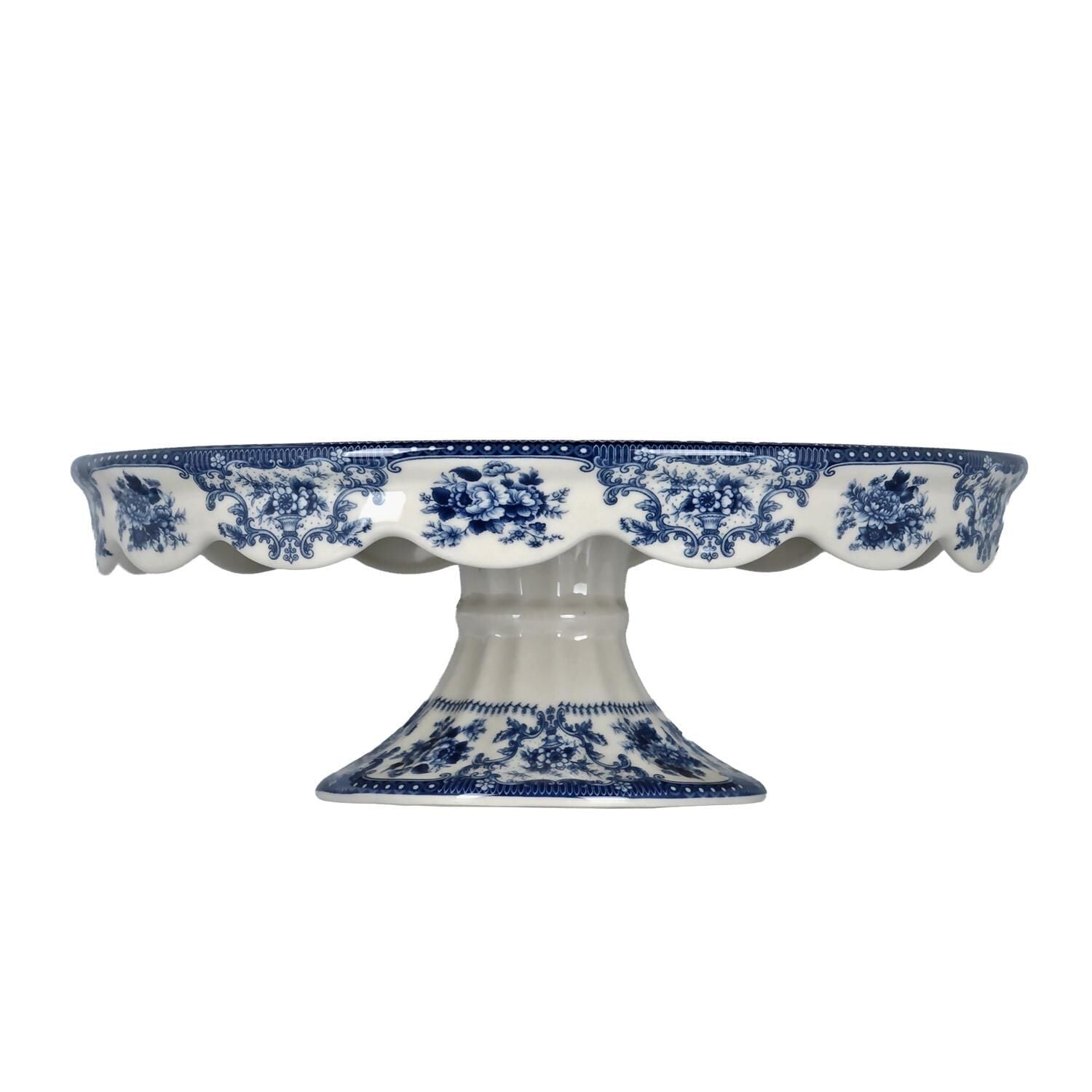 Florantine Ayaklı Kek Standı 25Cm Mavi