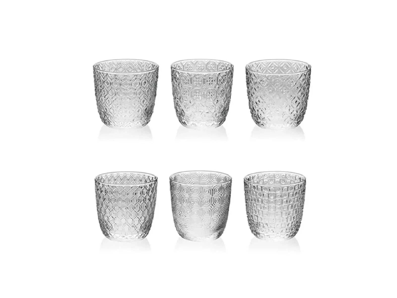 I.V.V Sixties 6lı Set Şeffaf Bardak 31 Cl