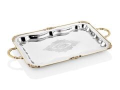 Black Pearl Sade Orta Boy Düz Tepsi 42x28x5 Cm