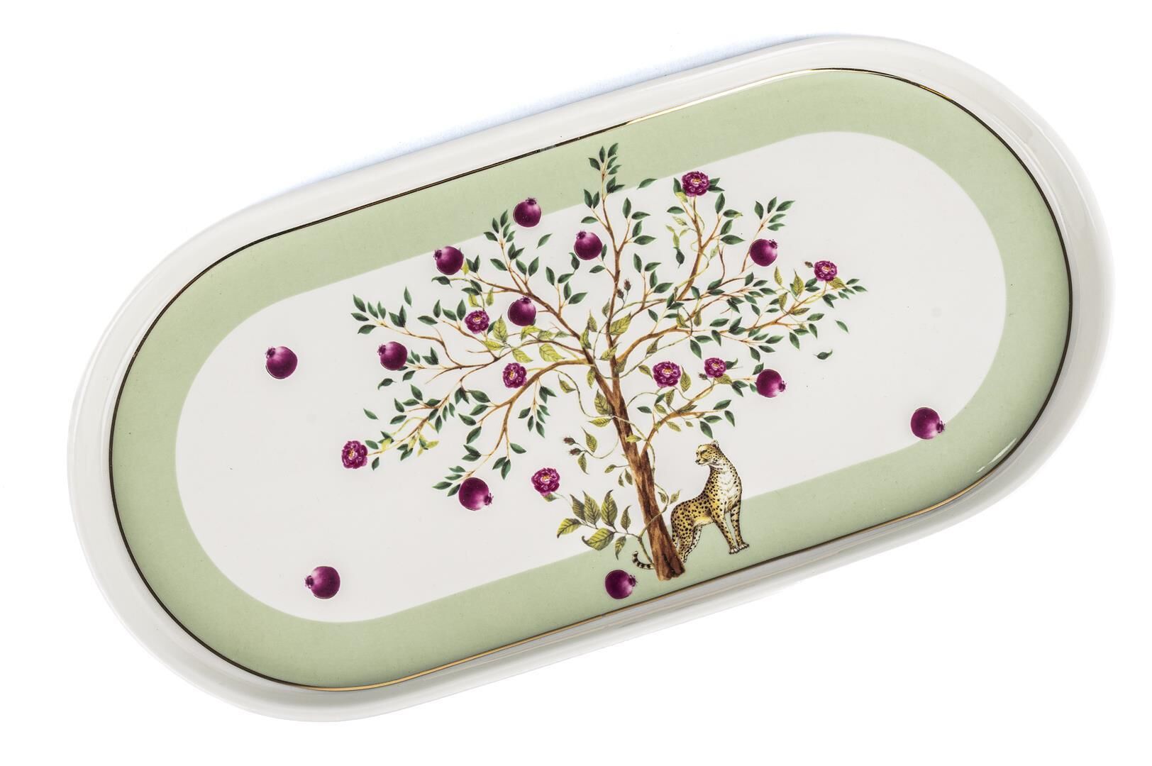 Fortuna Oval Servis 16x32cm Jaguar