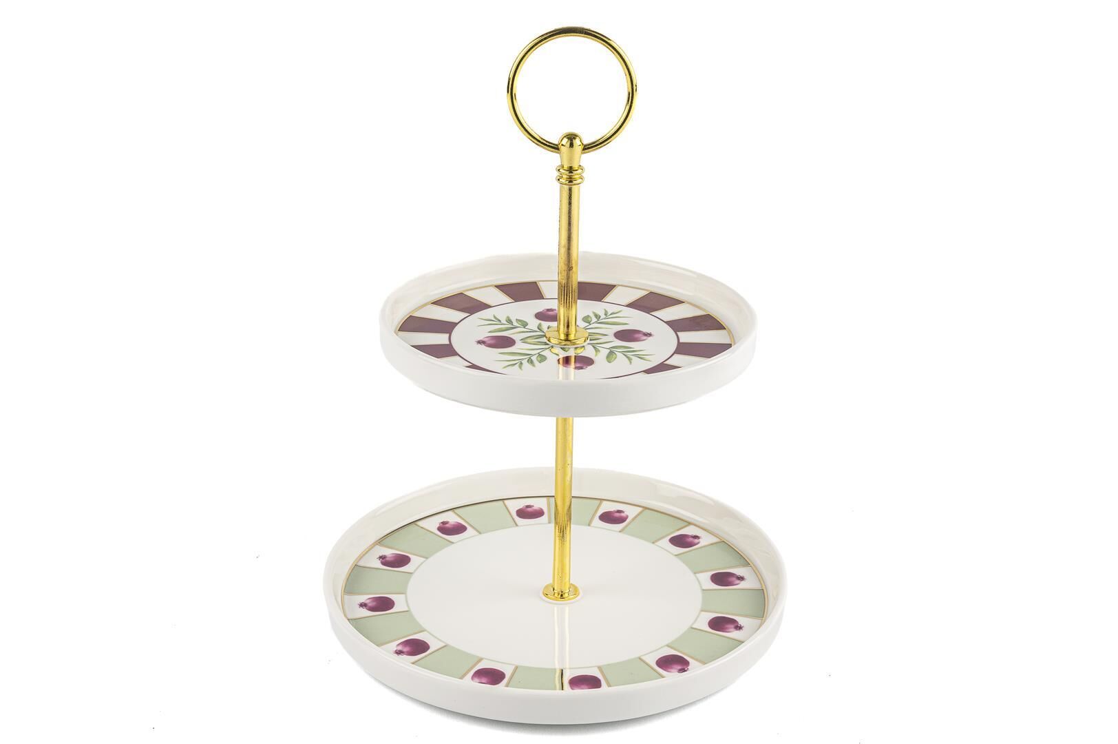 Fortuna 2 Katlı Servis 18x14x24cm