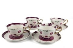 Fortuna 4lü Çay Fincanı Seti