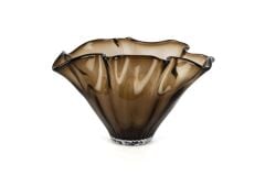 Kahve Vintage Cam Dekoratif Kâse 19x35x22cm