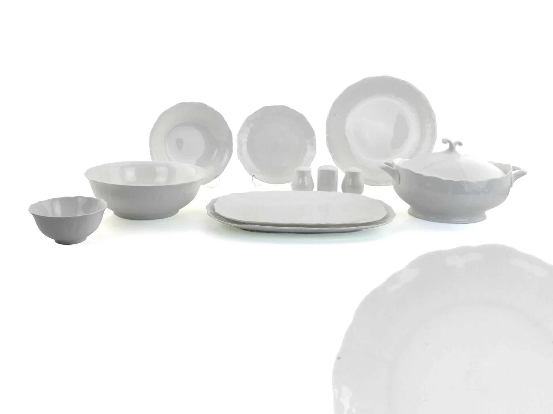 Wanelli Tiffany Sade 60 Parça Yemek Takımı