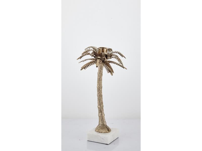 Palms Gold Küçük Boy Dekoratif 15.2x15.2x30 Cm
