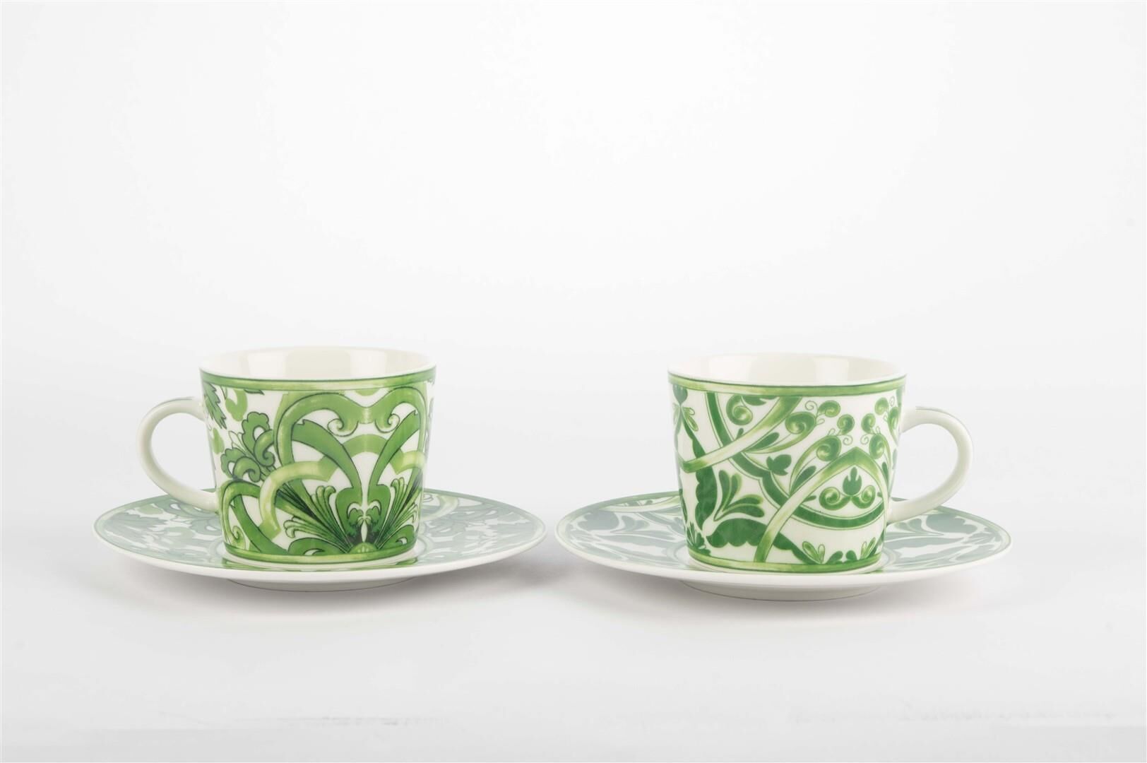 Emerald Garden 2li Kahve Fincan Seti 90cc