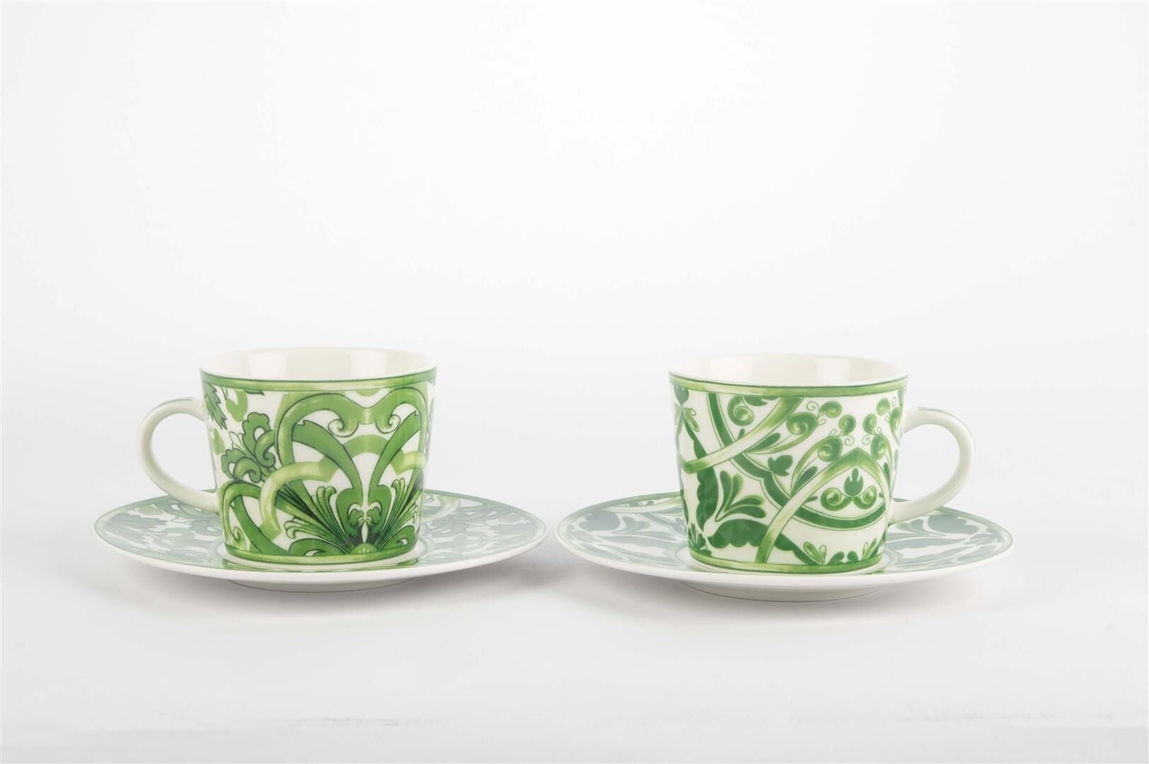 Emerald Garden 2li Kahve Fincan Seti 90cc