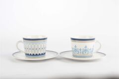 Blue Harmony 2li Kahve Fincan Seti 90cc