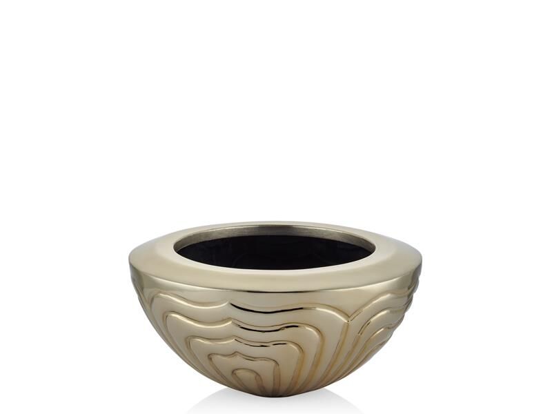 Karter Gold Orta Boy Vazo 29,5x29,5x14 Cm