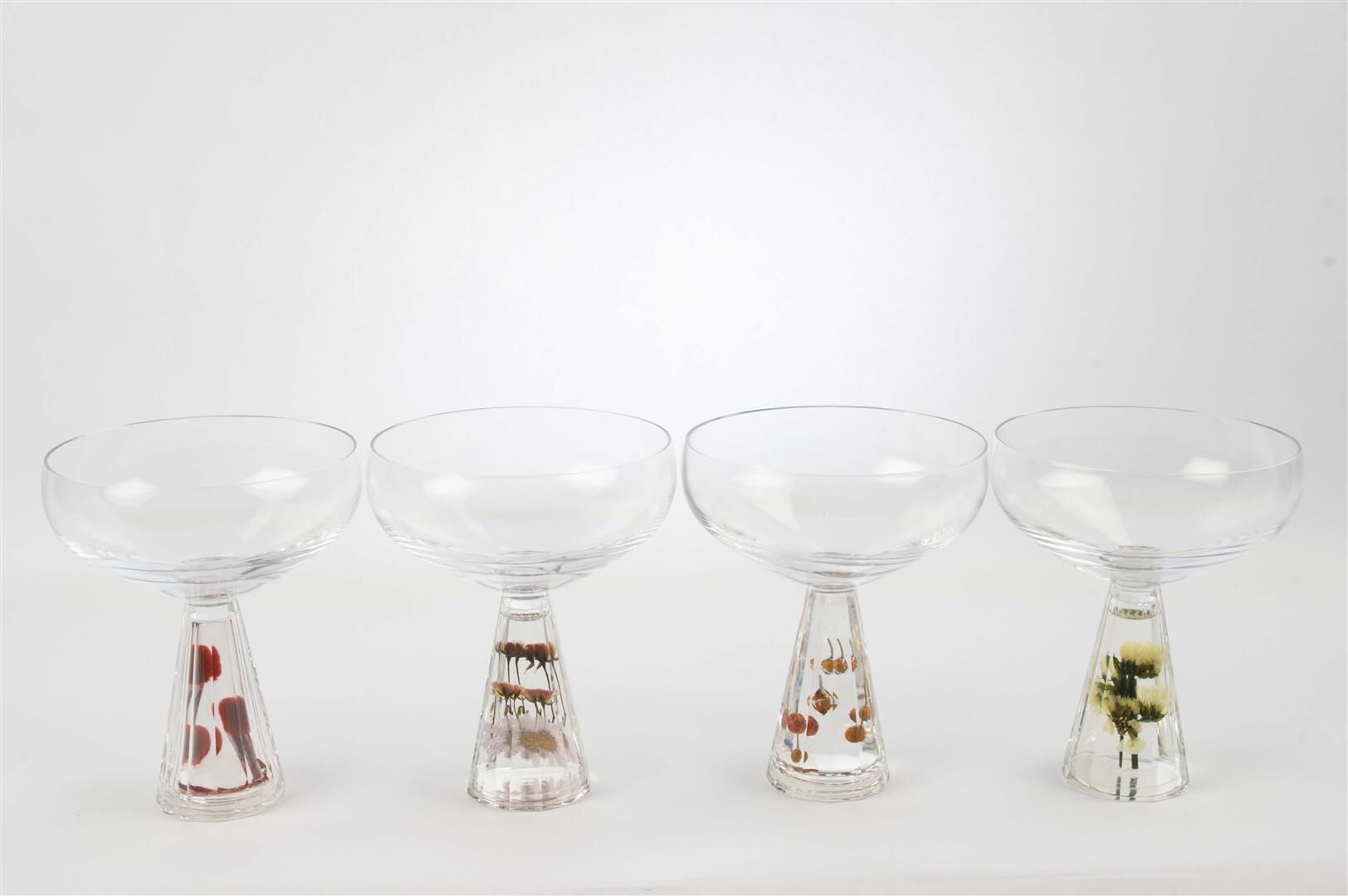 Flower 4lü Cam Dondurmalık