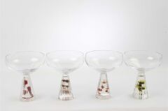 Flower 4lü Cam Dondurmalık