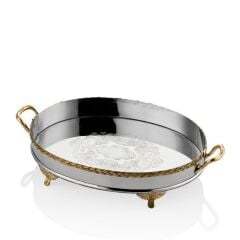 Black Pearl Halat Desenli Küçük Boy Tepsi 44x26x8 Cm