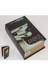 İstanbul Kitap Şek Deri Kutu 27x18  Cm