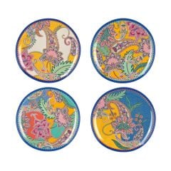 Paiselle Melamin 4Lu Tabak Seti 22Cm