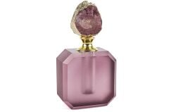 Mor  Parfüm Şişesi 7x4x13cm