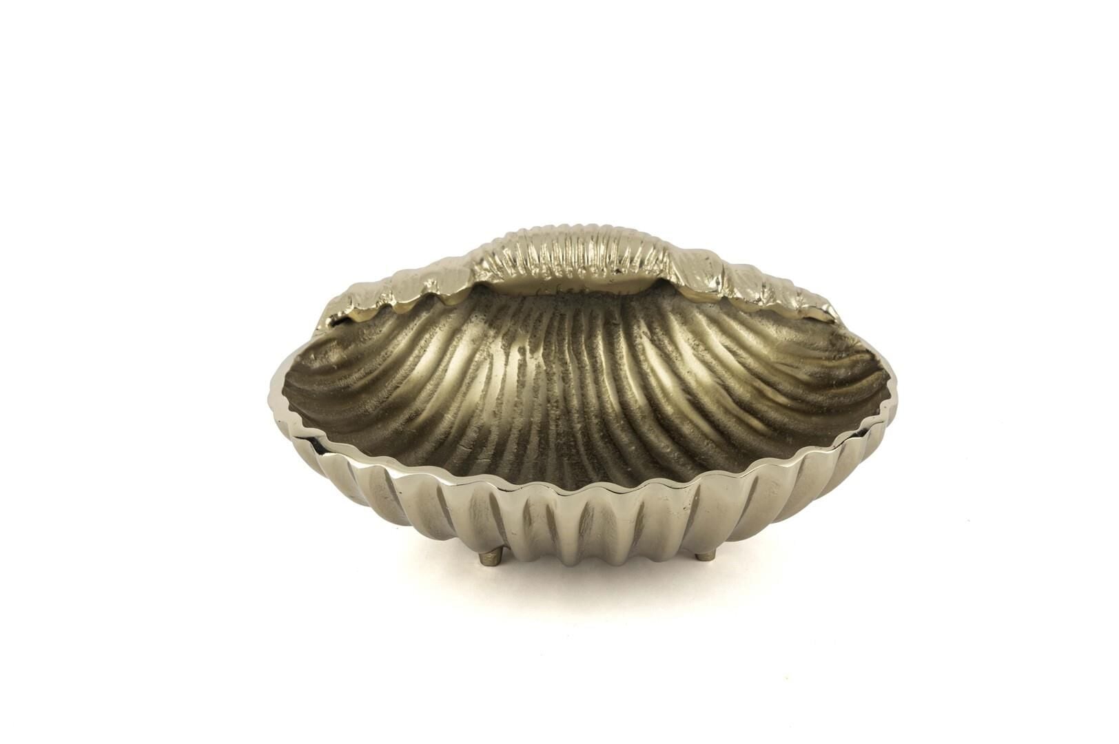 Antik Gold Deniz Kabuğu Kase 24x10cm