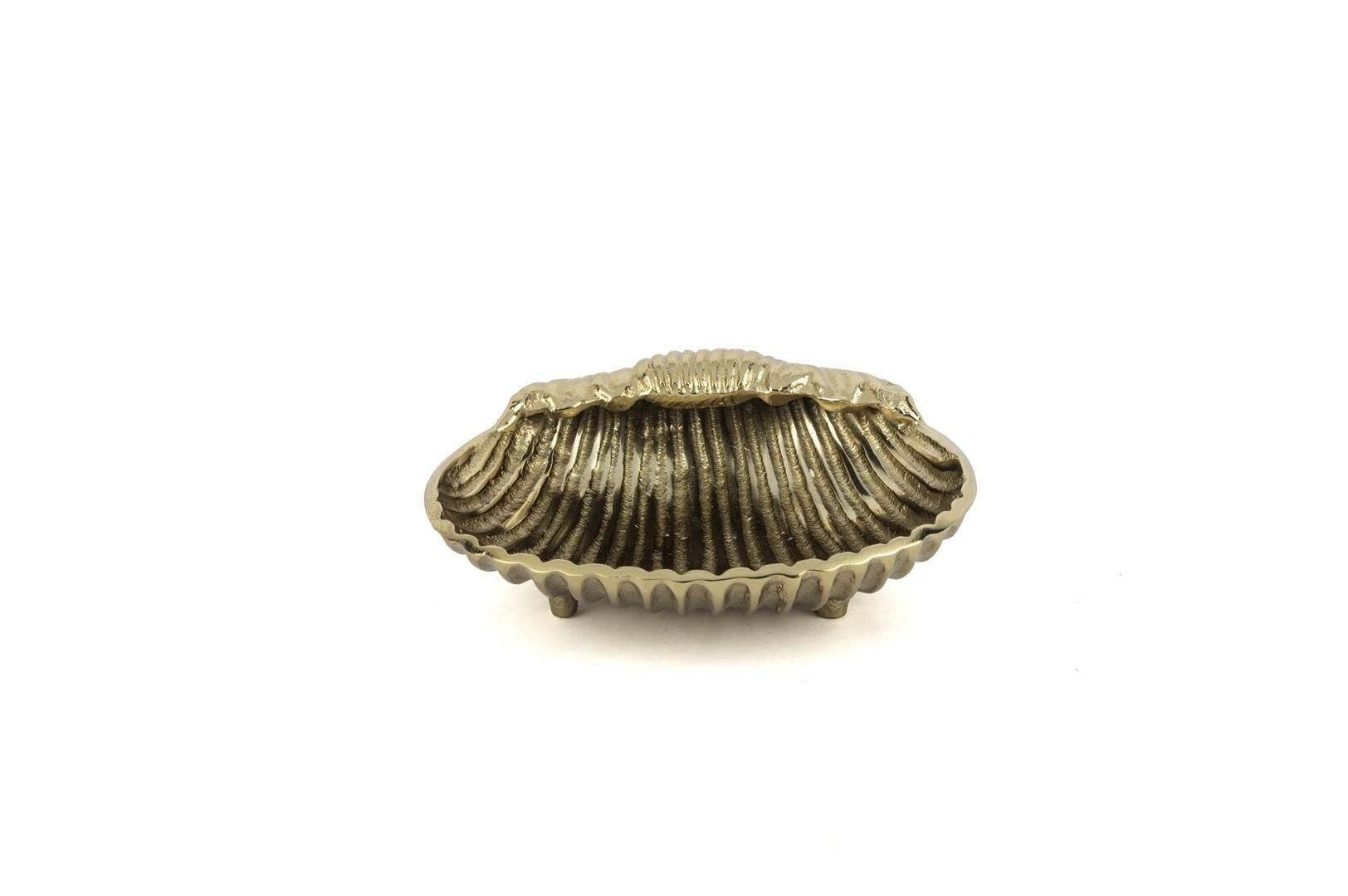 Antik Gold Deniz Kabuğu Kase 19x7cm