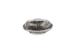 Antik Silver Deniz Kabuğu Kase 19x7cm