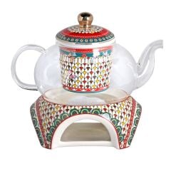 Liora Bone Isiticili Cam Demlik