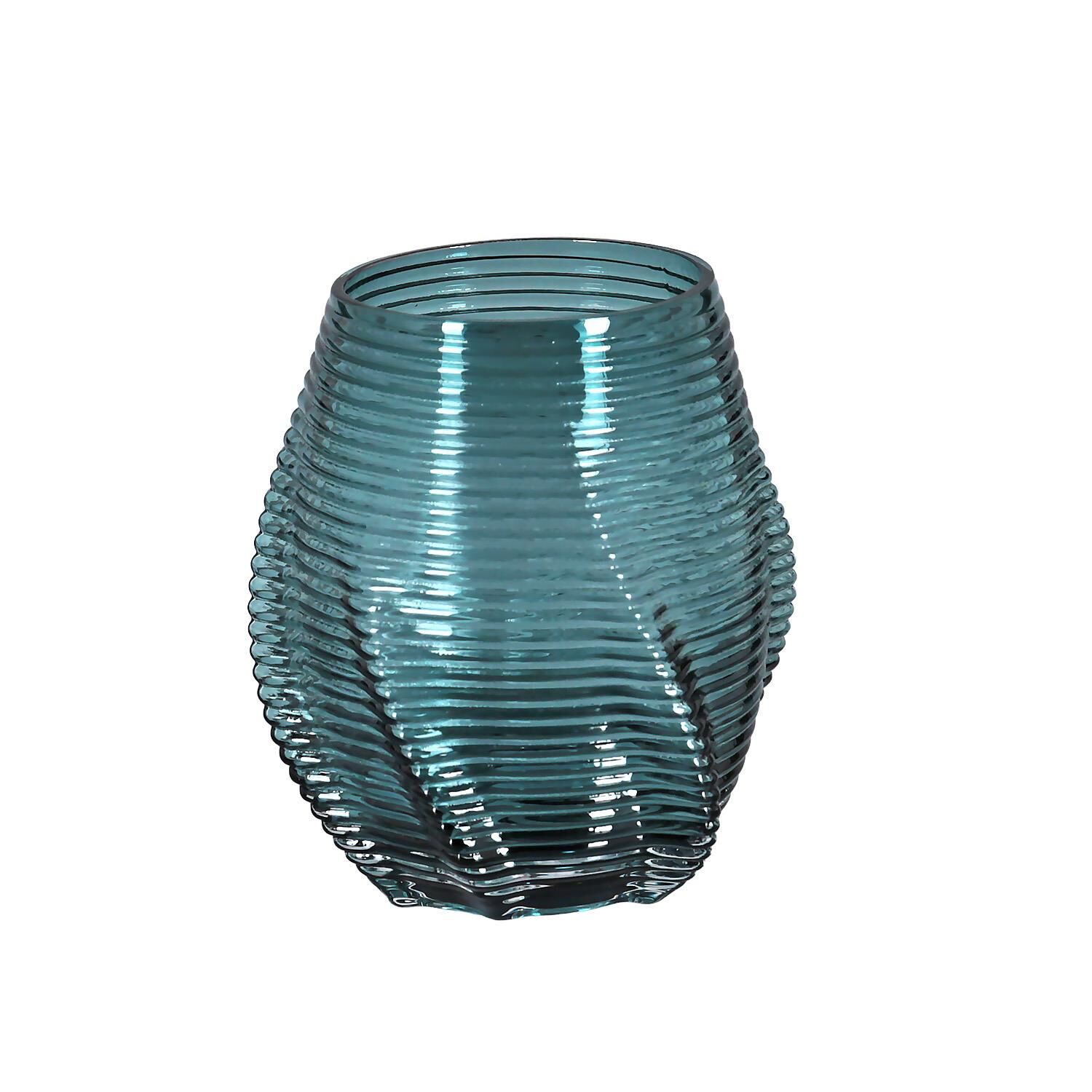 Florence 4Lu Cam Su Bardağı Seti Mavi