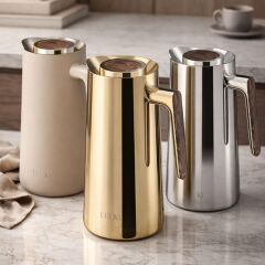 Çelik Gövdeli Karaf Termos Gold 1Lt