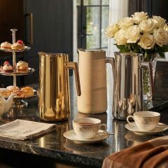 Çelik Gövdeli Karaf Termos Gold 1Lt