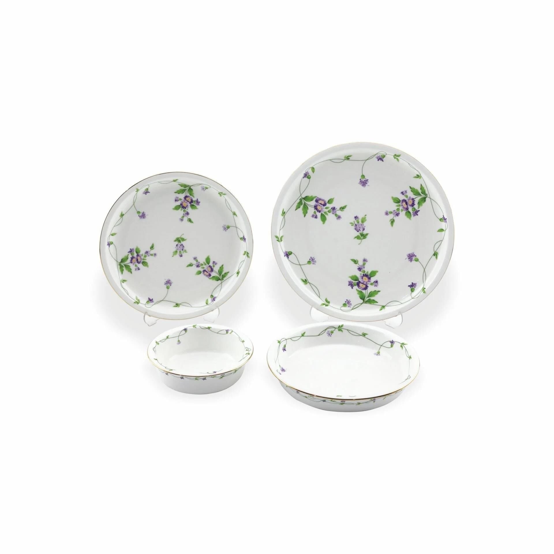 Wanelli Flowers 24 Parça Yemek Takımı