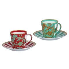 Zeflora Bone 2li Kahve Fincanı Seti 80ml