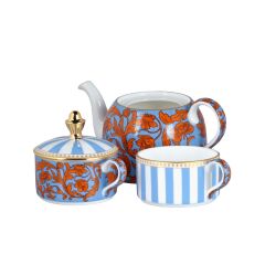 Zeflora Bone 3lu Çay Seti