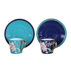 Elysia Bone 2li Kahve Fincanı Seti 80ml