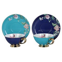 Elysia Bone 2li Çay Fincanı Seti 160ml