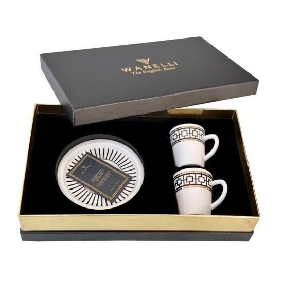 Wanelli Merlot Kahve Takımı 2li