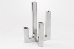 Metal 4lü Mumluk 18x26cm