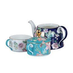 Elysia Bone 3lü Çay Seti