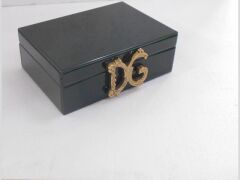 Bottle Green Rectangular Box 29x20x10 Cm