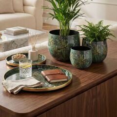 Jungle Dekoratif 3lu Saksı Seti