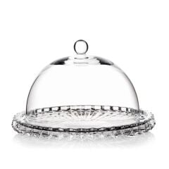 Rogaska Crown Jewel  Cam Kapaklı Düz Tabak 18 Cm