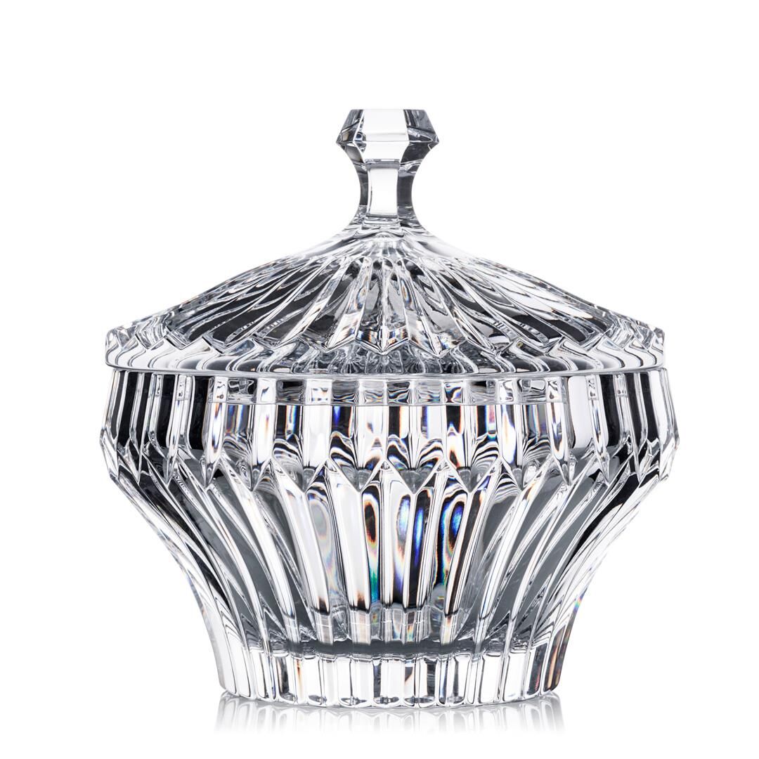 Rogaska Crown Jewel Kapaklı Kase 19 Cm