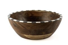 Karolu Ahşap Kase 30x11cm