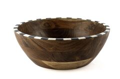 Karolu Ahşap Kase 30x11cm